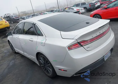2016 Lincoln Mkz Hybrid из США, поврежденный, VIN 3LN6L2LU5GR626077